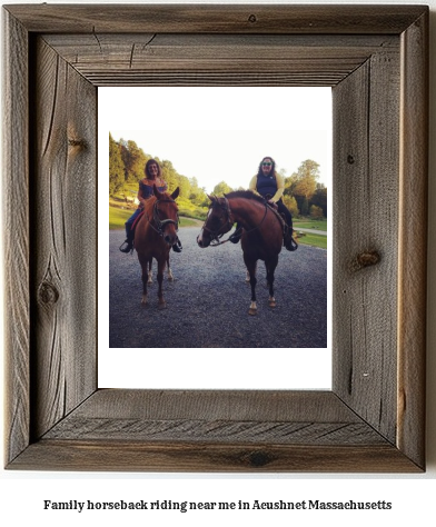 family horseback riding near me in Acushnet, Massachusetts